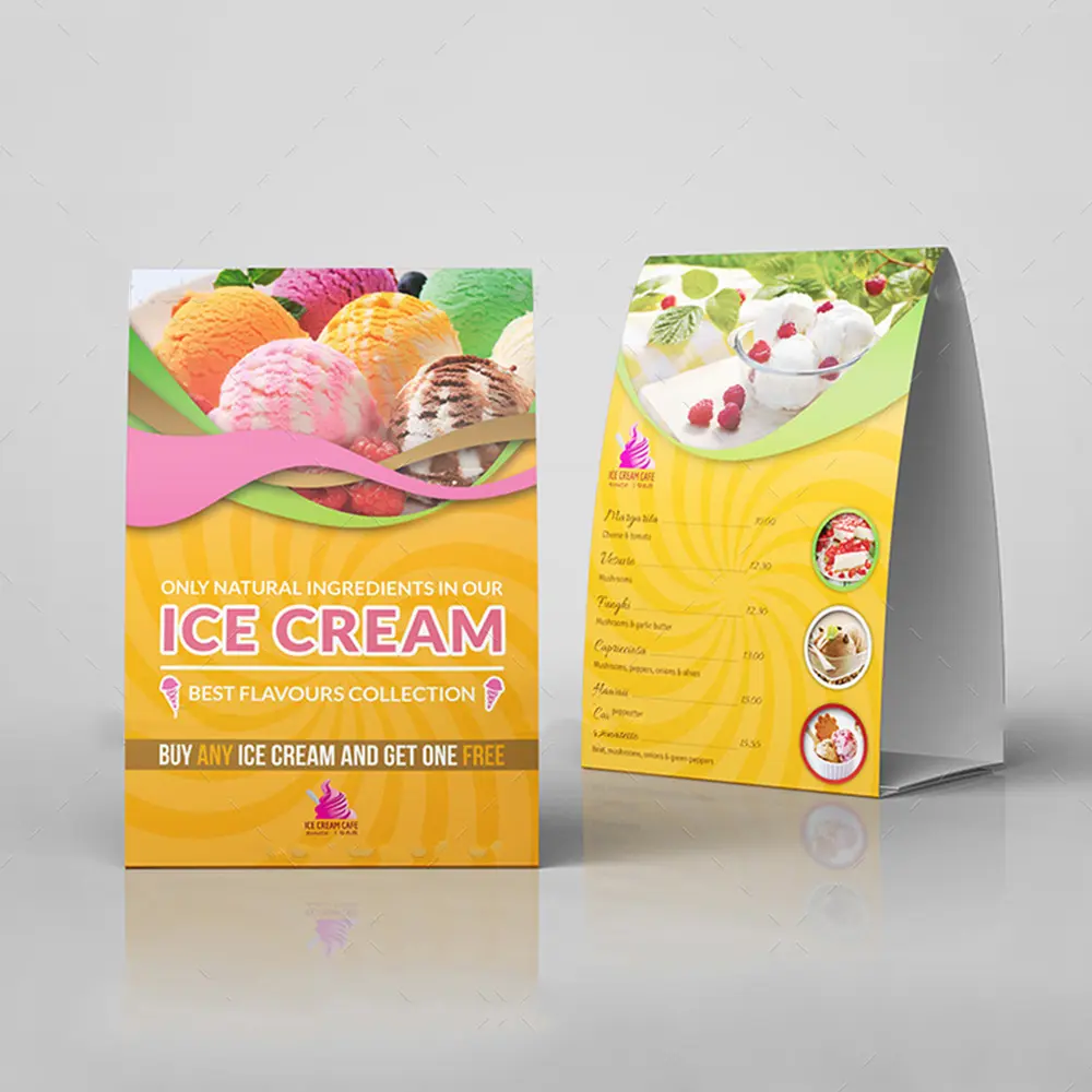 Personalised Table Tent Cards